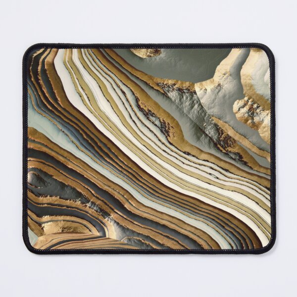 Item preview, desert, green and beige marble print designed and sold by HadeeeeL.