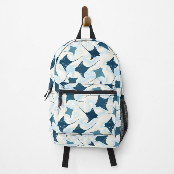Item preview, Seamless pattern with manta rays designed and sold by Avisnanna.
