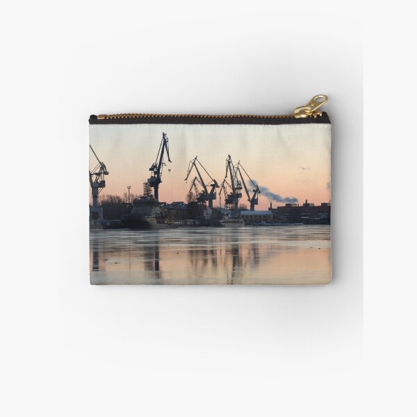 Item preview, Port of Saint-Petersburg in the winter designed and sold by mrivserg.