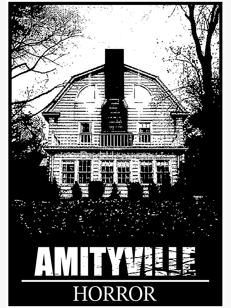 Disover Dark Heaven Amityville Horror Haunted House Premium Matte Vertical Poster