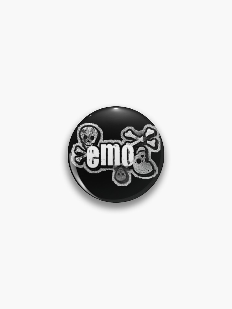 Goth scene emo skull skeletons Pin for Sale by Eternallykawaii