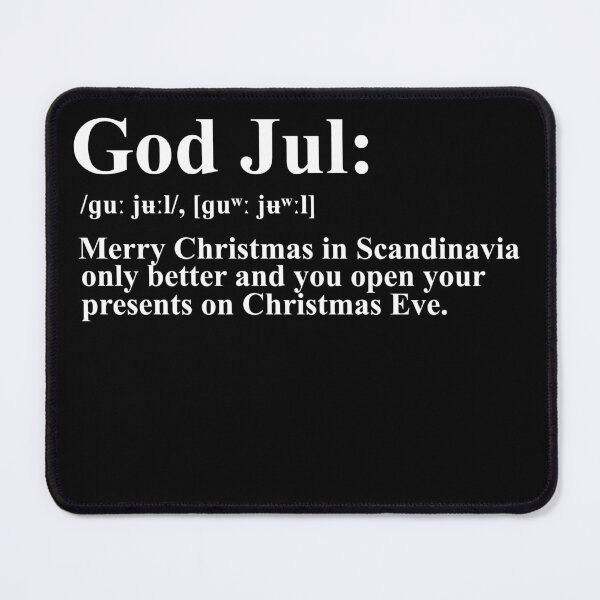 Item preview, God Jul Definition Merry Christmas Funny Scandinavia Swedish designed and sold by funnytshirtemp.