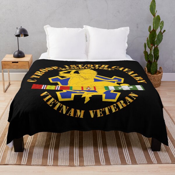 Item preview, Army - C Troop, 1st-9th Cavalry - Headhunters - Vietnam Vet w VN SVC X 300 designed and sold by Military Insignia Products.