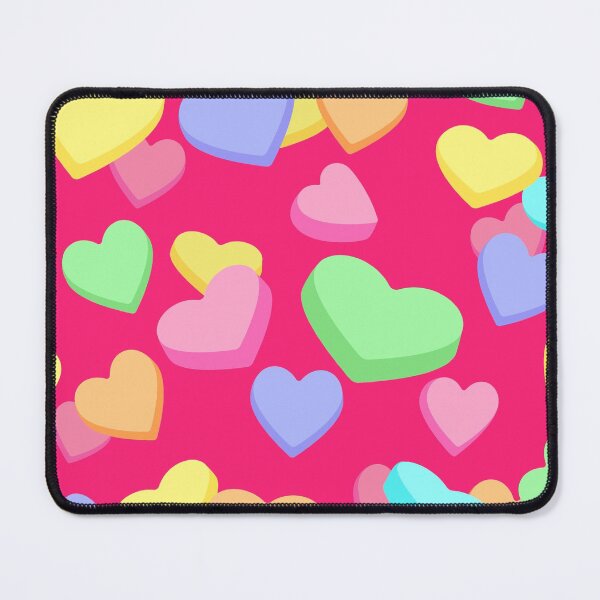 Item preview, Falling Candy Hearts Bright Pink Valentines Day  designed and sold by funnytshirtemp.