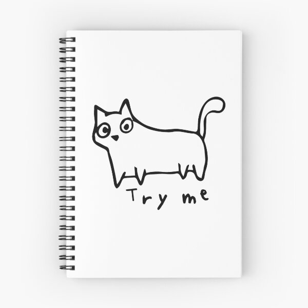 Item preview, Try Me Intimidating Cats Crowd Cute Cat  designed and sold by Paper Hearteu.