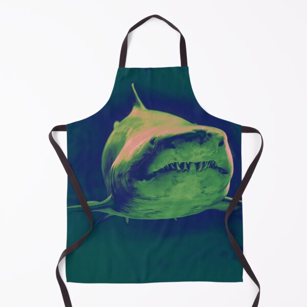 Item preview, WHITE SHARK ON THE HUNT designed and sold by nickbrayimages.
