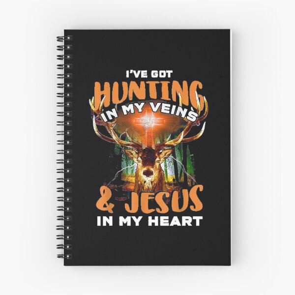 Item preview, I've Got Hunting In My Veins And Jesus In My Heart designed and sold by richardmatthew.