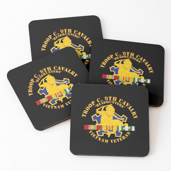 Item preview, Army - Troop C, 9th Cavalry - Headhunters - Vietnam Vet w VN SVC X 300 designed and sold by Military Insignia Products.