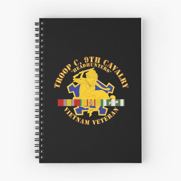 Item preview, Army - Troop C, 9th Cavalry - Headhunters - Vietnam Vet w VN SVC X 300 designed and sold by Military Insignia Products.