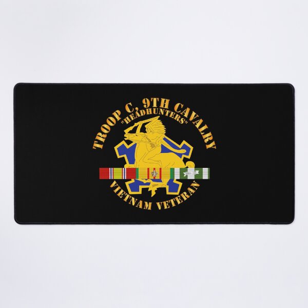 Item preview, Army - Troop C, 9th Cavalry - Headhunters - Vietnam Vet w VN SVC X 300 designed and sold by Military Insignia Products.
