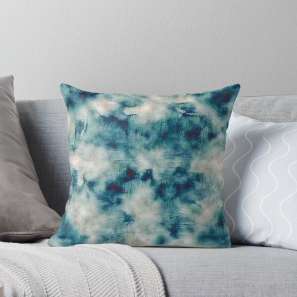Item preview, Elegant Blue Tie Dye Print designed and sold by RSDigitalPrintDesign.