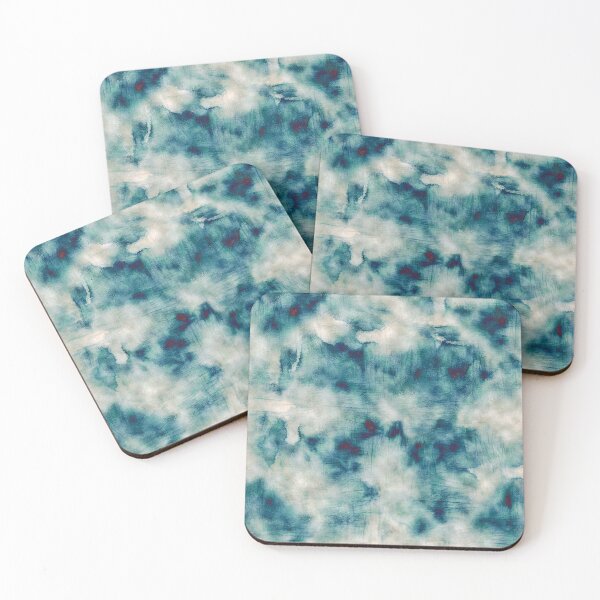 Item preview, Elegant Blue Tie Dye Print designed and sold by RSDigitalPrintDesign.