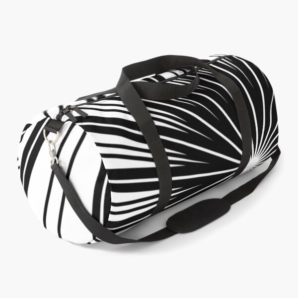 Item preview, Black and White Sunburst Art Deco - Radial Sunburst Art - Modern Abstract Geometric Art designed and sold by jacnotjac.