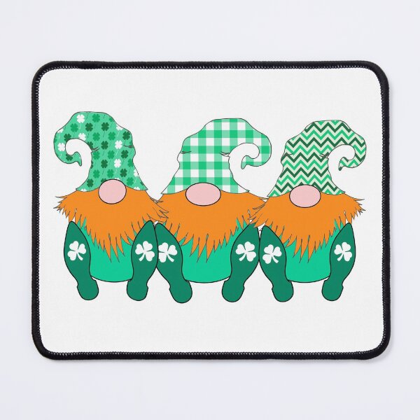 Item preview, 3 Cute Irish Gnomes Leprechauns St. Patrick's Day designed and sold by funnytshirtemp.
