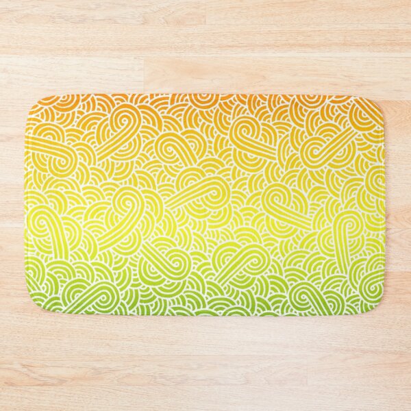Item preview, Ombré hermaphrodite flag and white swirls doodles designed and sold by savousepate.