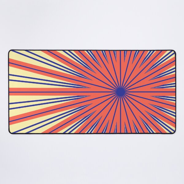 Item preview, Colorful Sunburst Art -  Radial Sunburst Art - Modern Abstract Geometric Art designed and sold by jacnotjac.