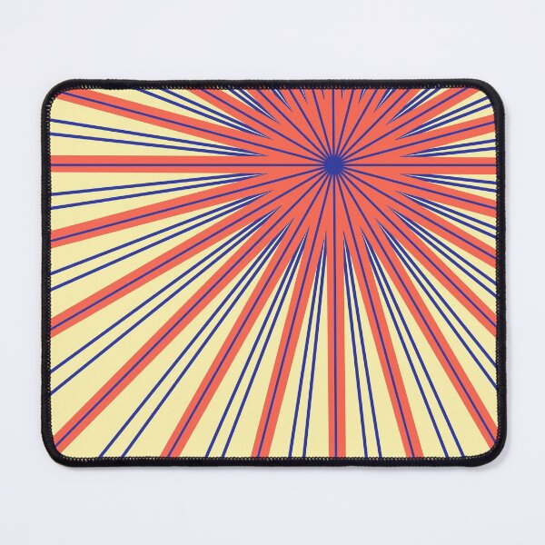 Item preview, Colorful Sunburst Art -  Radial Sunburst Art - Modern Abstract Geometric Art designed and sold by jacnotjac.