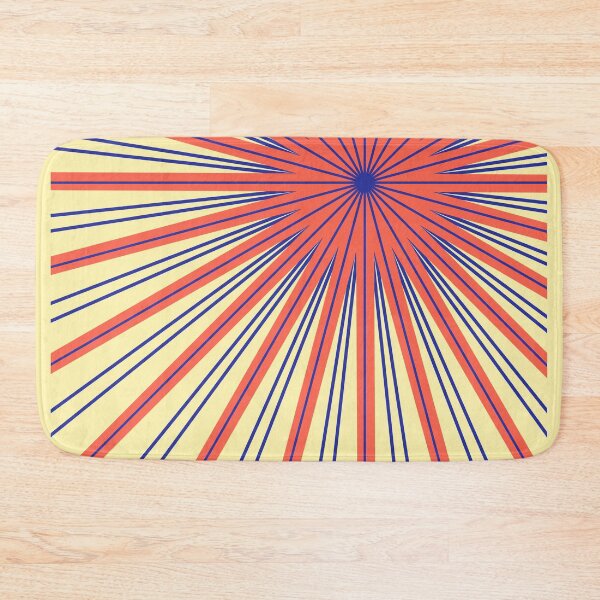 Item preview, Colorful Sunburst Art -  Radial Sunburst Art - Modern Abstract Geometric Art designed and sold by jacnotjac.
