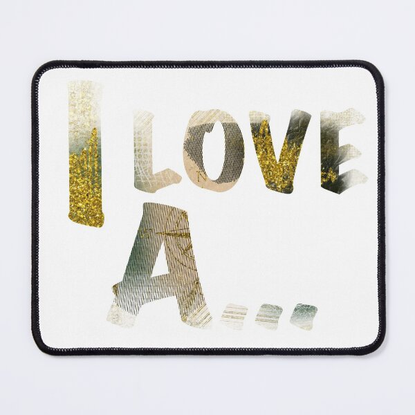 Item preview, I LOVE A ... designed and sold by kreativeadern.