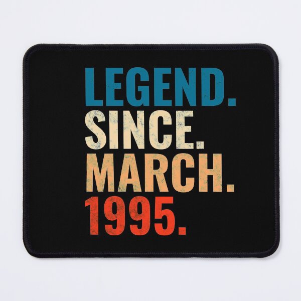 Item preview, Legend Since March 1995 Retro Vintage designed and sold by Teelogic.