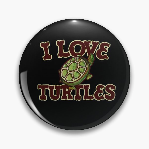 Item preview, I Love Turtles designed and sold by FrictionMaxxing.