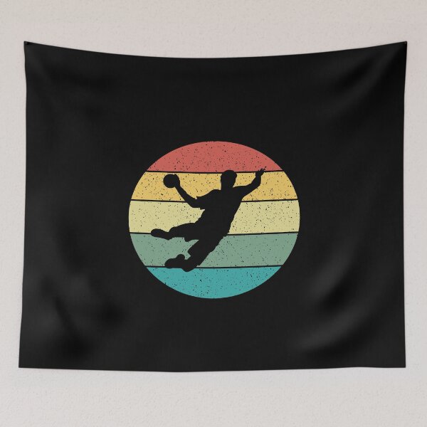 Item preview, Retro Vintage Female Handball Player designed and sold by Salvadax.