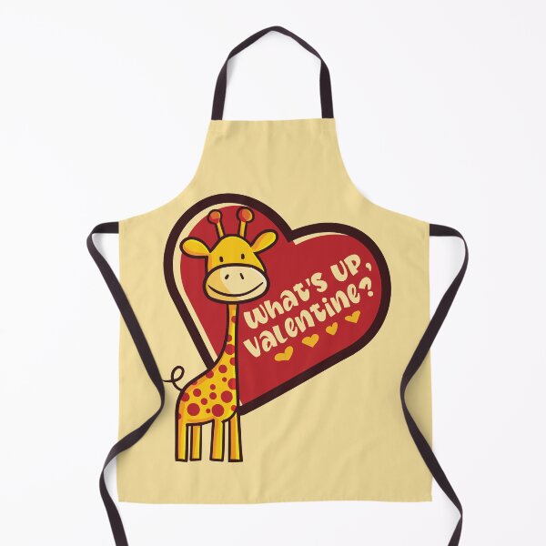Item preview, What's Up, Valentine Giraffe designed and sold by ChelleCreate.