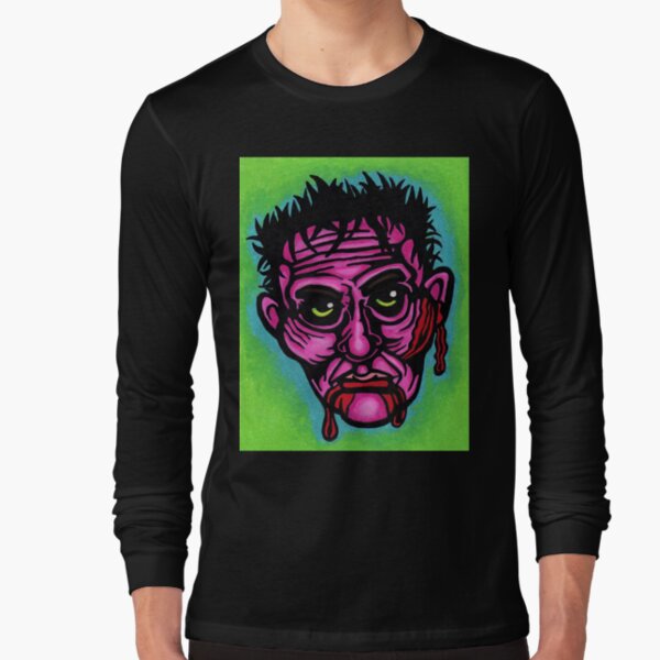 Pink Zombie Long Sleeve T-Shirt