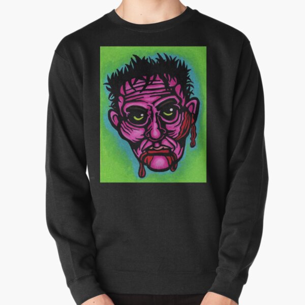 Pink Zombie Pullover Sweatshirt