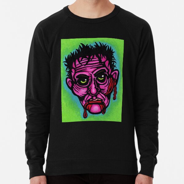Pink Zombie Lightweight Sweatshirt