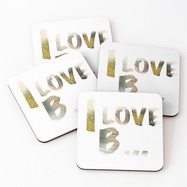 Item preview, Copy of I LOVE B ... designed and sold by kreativeadern.