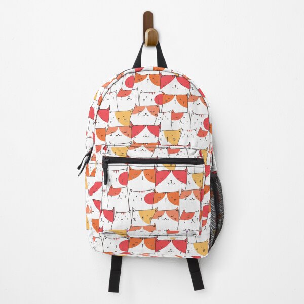 Item preview, cute cat seamless pattern designed and sold by Hoetoons.