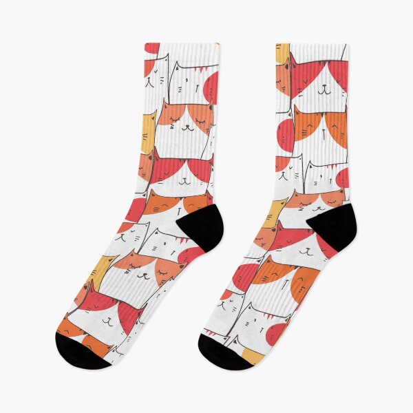 Item preview,  cute cat seamless pattern designed and sold by Hoetoons.