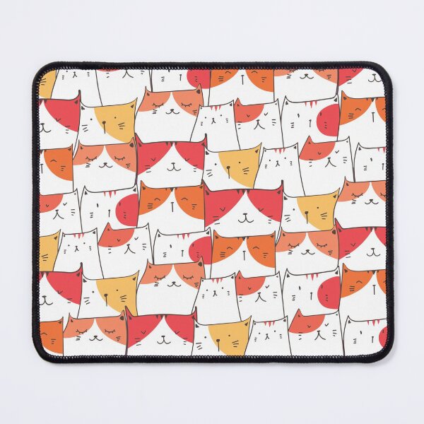 Item preview,  cute cat seamless pattern designed and sold by Hoetoons.