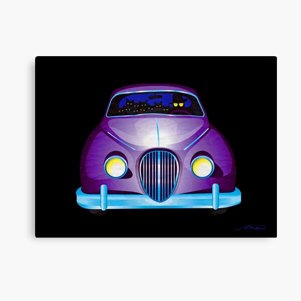 Carpool Cats Canvas Print