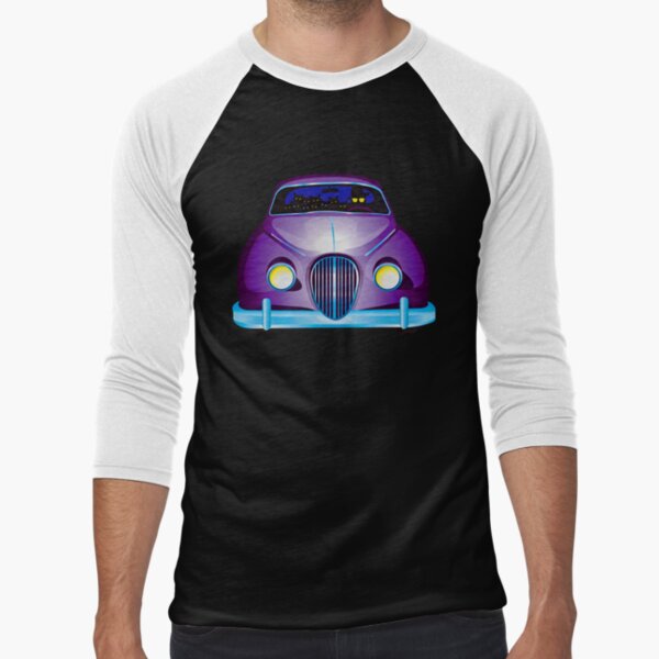 Carpool Cats Baseball ¾ Sleeve T-Shirt