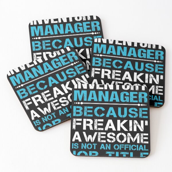 Item preview, Inventory Manager T Shirt - Freaking Awesome Job Gift Item Tee designed and sold by oetate4774.