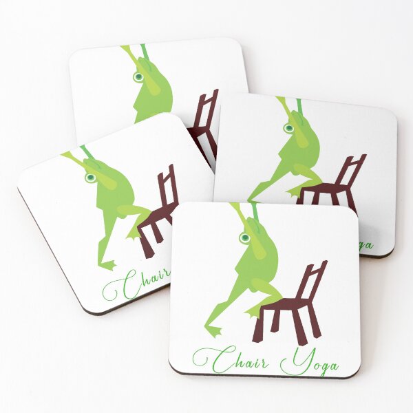Item preview, Frog Doing Chair Yoga designed and sold by Drop and wear.