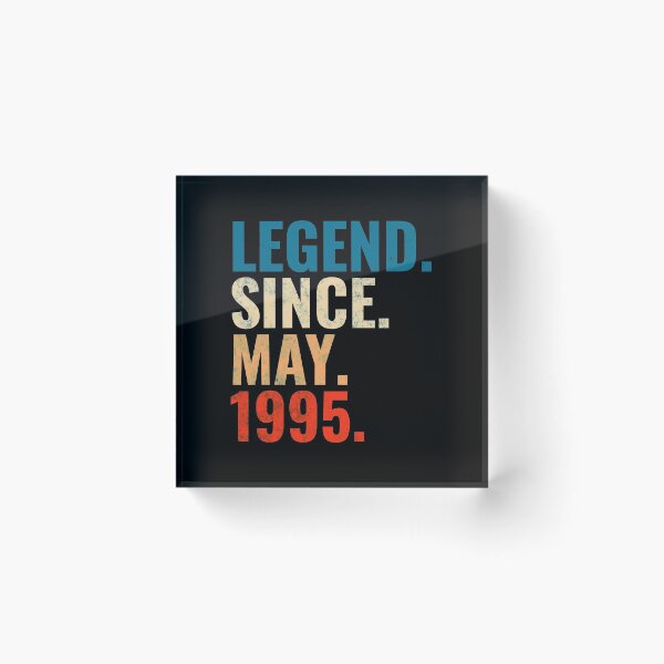 Item preview, Legend Since May 1995 Retro Vintage designed and sold by Teelogic.