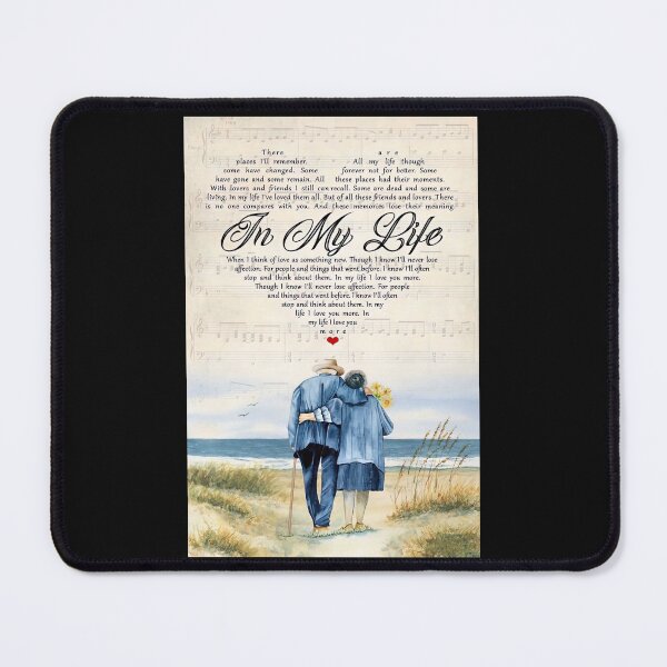Item preview, In My Life Lyrics Poster - In My Life There Are Places I'll Remember All My Life Though Some Have Changed designed and sold by HerBertTeee.