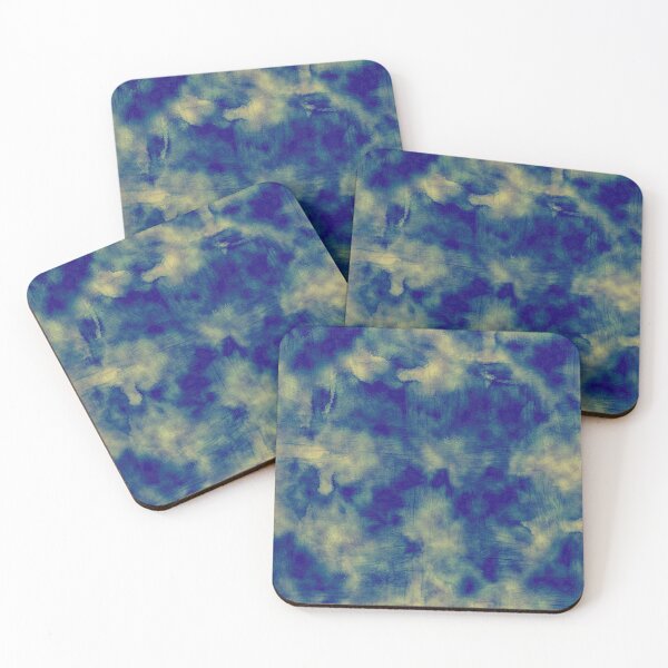 Item preview, Blue & Yellow Tie Dye Print designed and sold by RSDigitalPrintDesign.