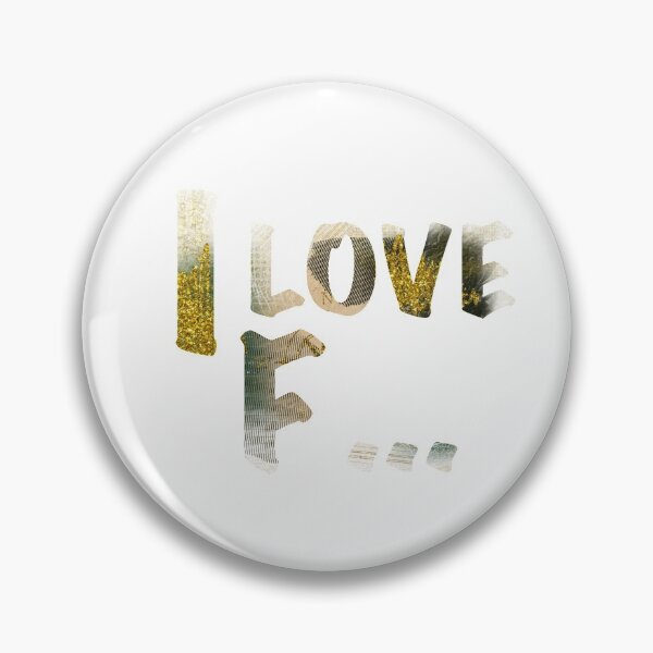Item preview, I LOVE F ... designed and sold by kreativeadern.