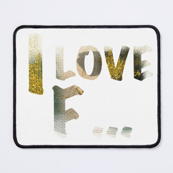 Item preview, I LOVE F ... designed and sold by kreativeadern.