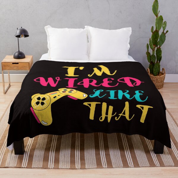Item preview, I'm Wired Like That controller & gaming - funny gift idea for video Gamer boys and girls designed and sold by Live Today.