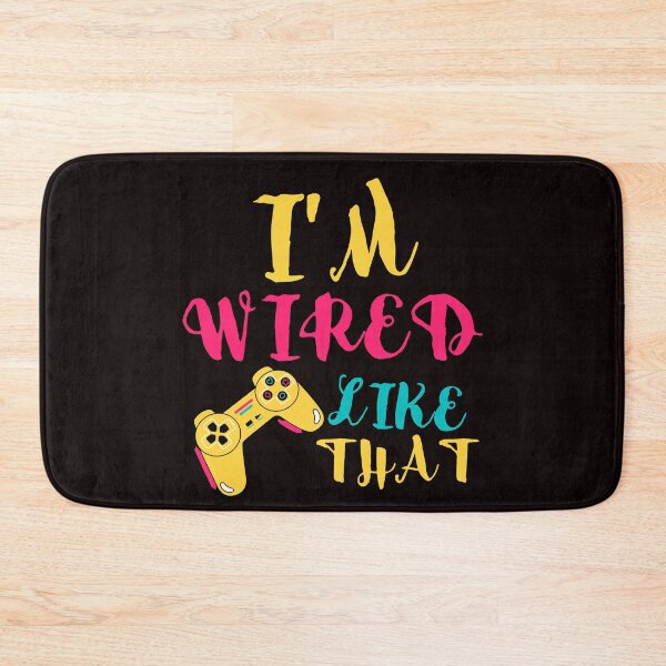 Item preview, I'm Wired Like That controller & gaming - funny gift idea for video Gamer boys and girls designed and sold by Live  Today.