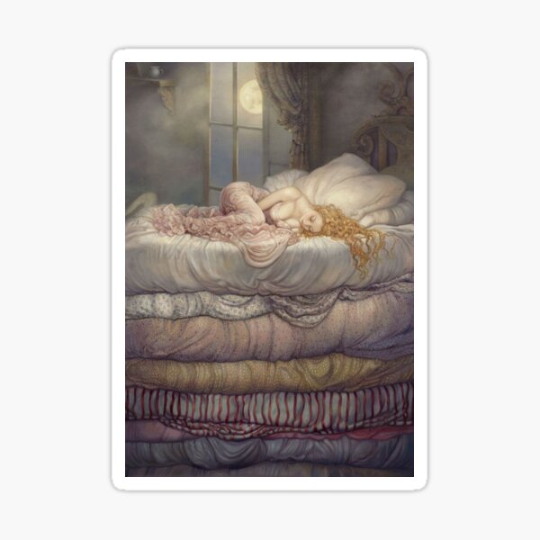 sleeping beauty Sticker