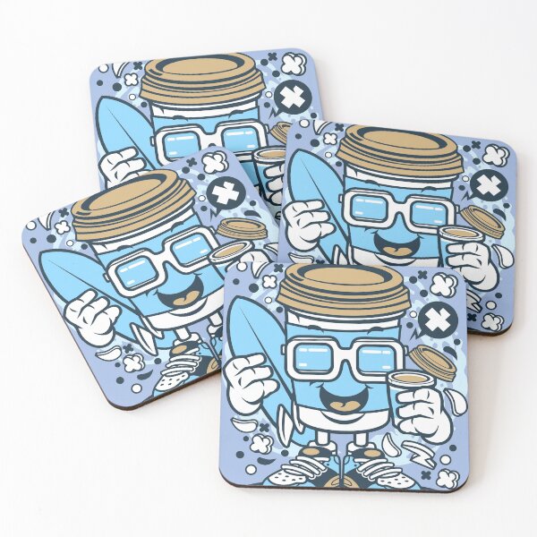 Item preview, Coffee Cup Surfer designed and sold by SagesZ.