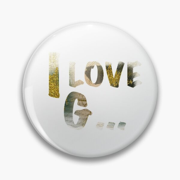 Item preview, I LOVE G ... designed and sold by kreativeadern.
