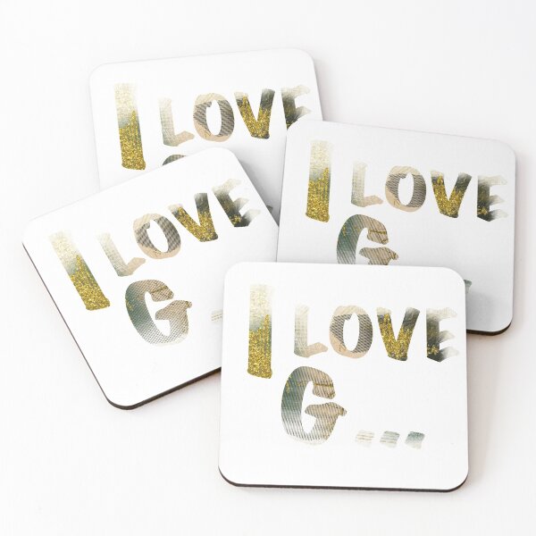 Item preview, I LOVE G ... designed and sold by kreativeadern.