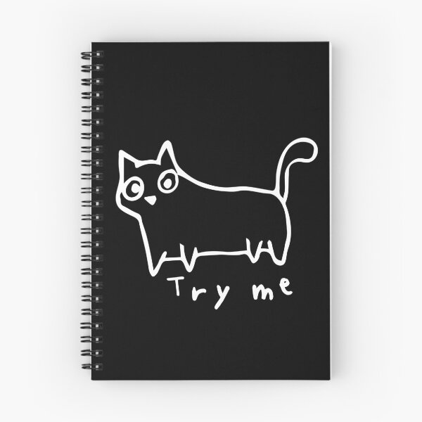 Item preview, Cats Crowd Cute Try Me Intimidating Cat designed and sold by Paper Hearteu.